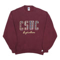 RUSSELL ATHLETIC Womens Maroon CSUC Agriculture Crew Neck M Sweatshirt Cotton