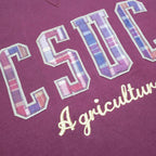 RUSSELL ATHLETIC Womens Maroon CSUC Agriculture Crew Neck M Sweatshirt Cotton