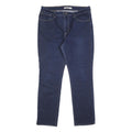 LEVI'S 724 Womens Jeans Blue Regular Straight Denim Medium Wash W32 L30