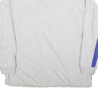 GONSO Mens Grey & Blue Zip Jacket XL Cotton Blend Plain Casual Sportswear