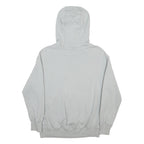 NIKE Womens White Hooded Pullover Hoodie XS Cotton Blend Lightweight Casual