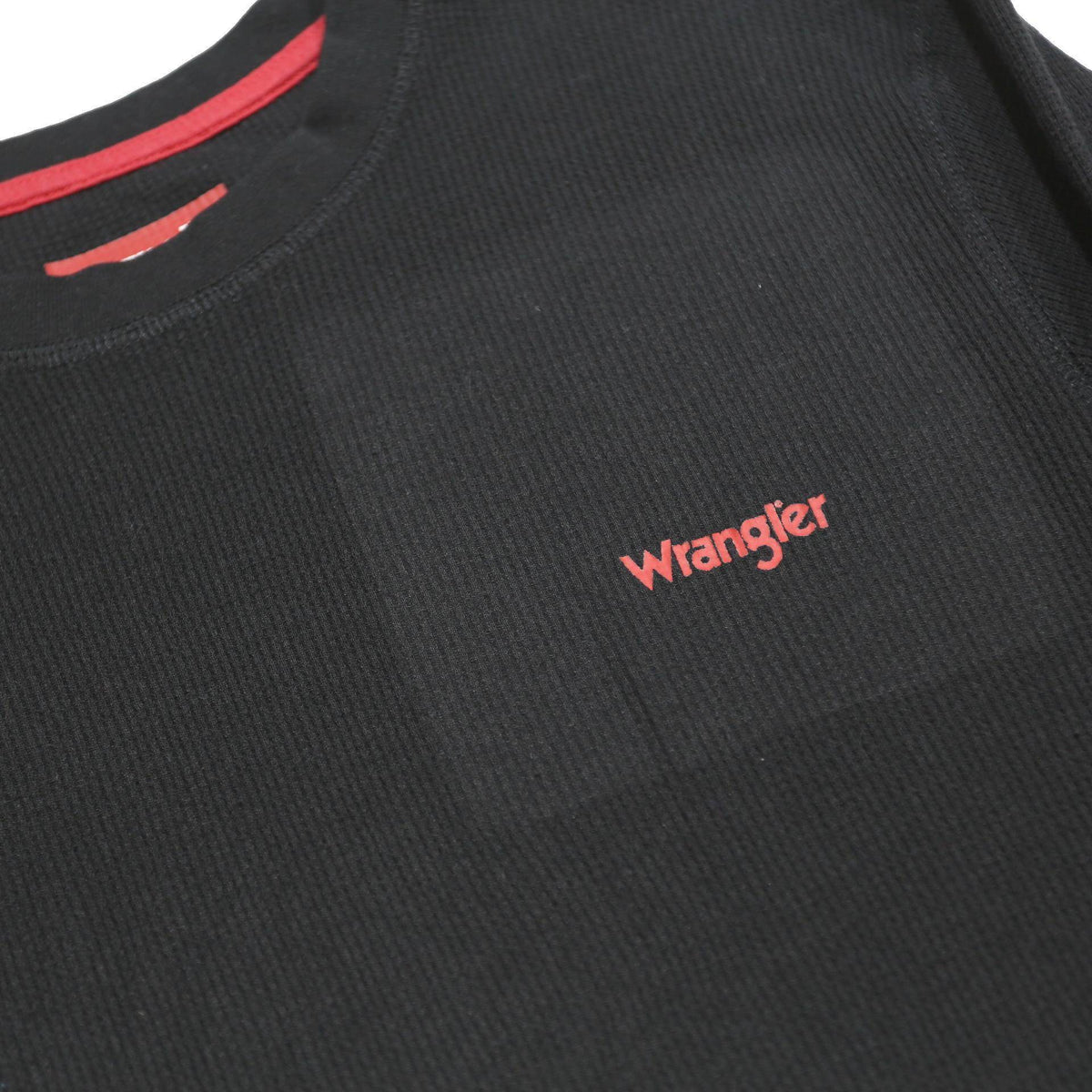 WRANGLER Boys Black Patterned Jumper Crew Neck Basic Knit M Cotton Blend Casual