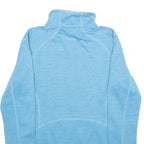 COLUMBIA Womens Blue Zip Jacket M Polyester Plain Lightweight Outdoor Activewear