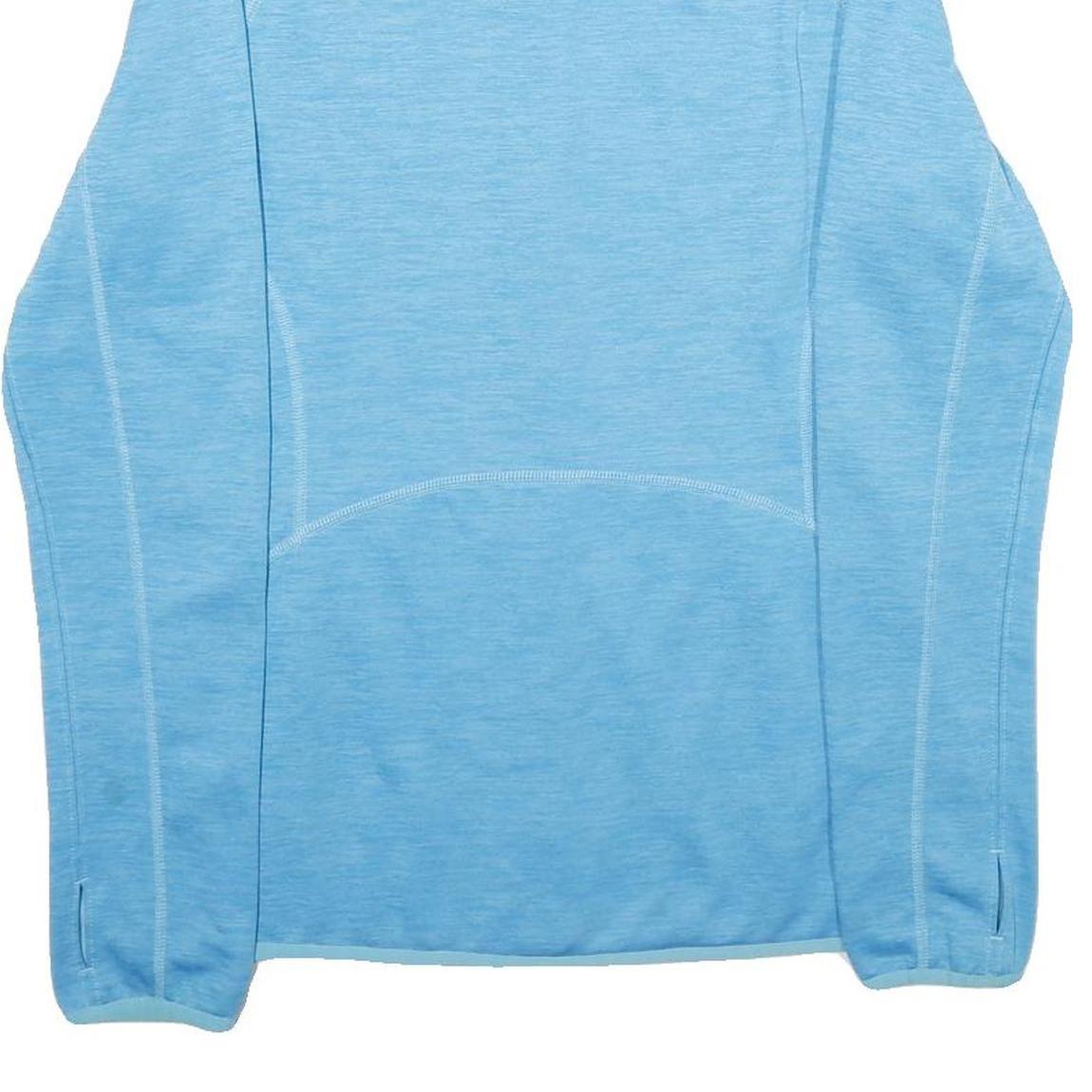 COLUMBIA Womens Blue Zip Jacket M Polyester Plain Lightweight Outdoor Activewear