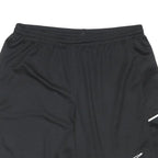 NIKE Mens Black Sports Shorts M W30 Polyester Blend Athletic Gym Wear