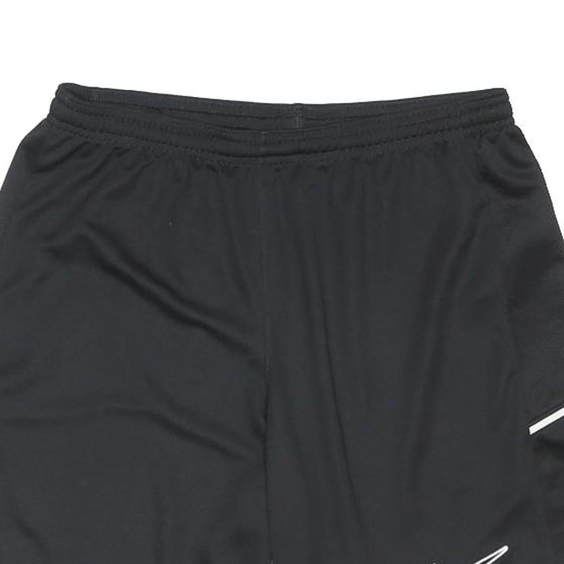 NIKE Mens Black Sports Shorts M W30 Polyester Blend Athletic Gym Wear