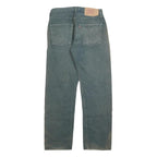 LEVI'S 501 Mens Jeans Blue Regular Straight Denim W32 L30 Classic Button Fly