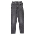 LEVI'S 721 High Rise Womens Jeans Grey Slim Skinny Stone Wash W26 L26