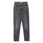 LEVI'S 721 High Rise Womens Jeans Grey Slim Skinny Stone Wash W26 L26