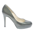KAREN MILLEN Womens Classic High Heels Platform Black Patent UK 6 Elegant Formal