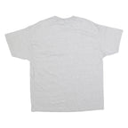 PORT & COMPANY Mens Grey Columbia Basketball Graphic T-Shirt XL Crew Neck Short