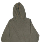 TIMBERLAND Womens Grey & Yellow Full Zip Hoodie M Cotton Blend Casual Sweatshirt