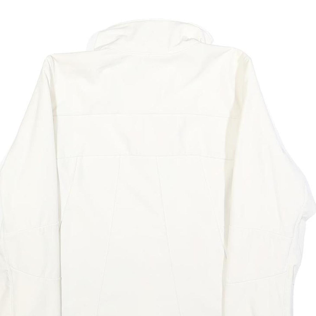 HELLY HANSEN Womens White Jacket XS Polyester Blend Zip Outdoor Sportswear