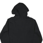 CHAMPION Mens Black Pullover Hoodie M Cotton Blend Classic Logo Sweatshirt