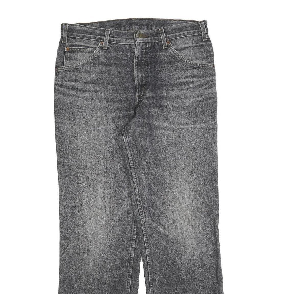 LEVI'S 643 02 Mens Jeans Black Regular Straight Denim Medium W34 L32 Artistic