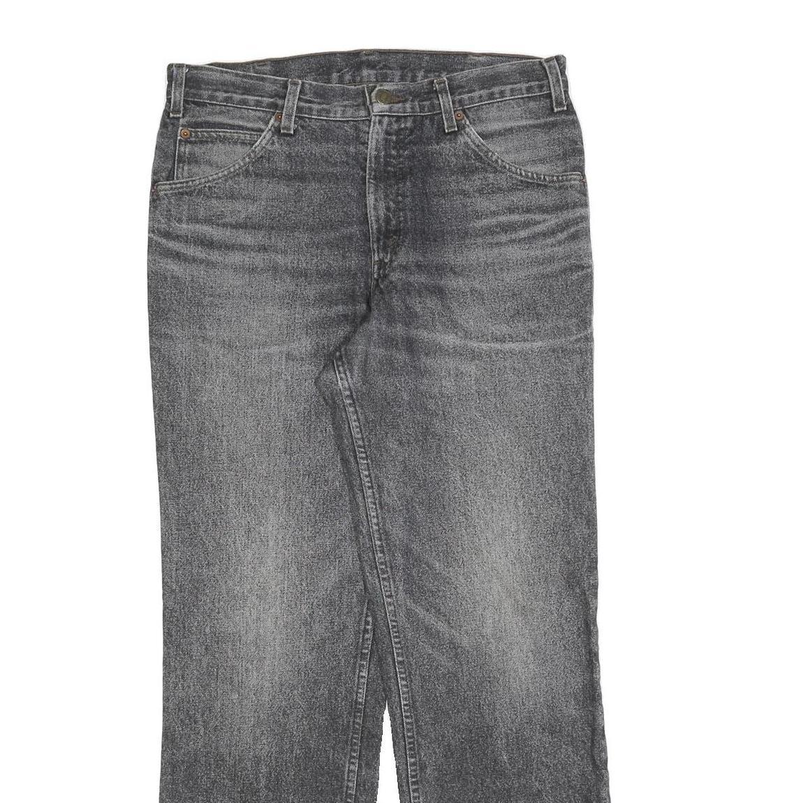 LEVI'S 643 02 Mens Jeans Black Regular Straight Denim Medium W34 L32 Artistic