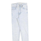 LEVI'S Womens Jeans Blue Slim Skinny Denim Light W25 L28 Stylish Comfortable