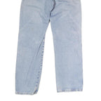 DICKIES Mens Regular Fit Light Blue Denim Jeans W32 L31 Button Closure Classic