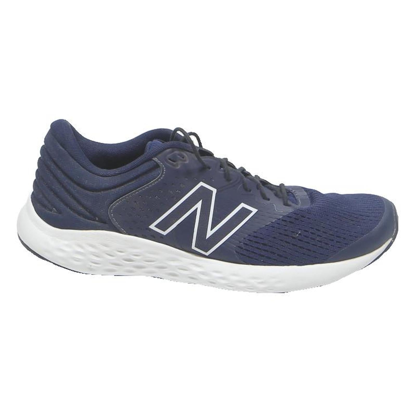 NEW BALANCE Fresh Foam Lace-Up Mens Trainers Navy Blue Synthetic Uk 9