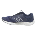 NEW BALANCE Fresh Foam Lace-Up Mens Trainers Navy Blue Synthetic Uk 9