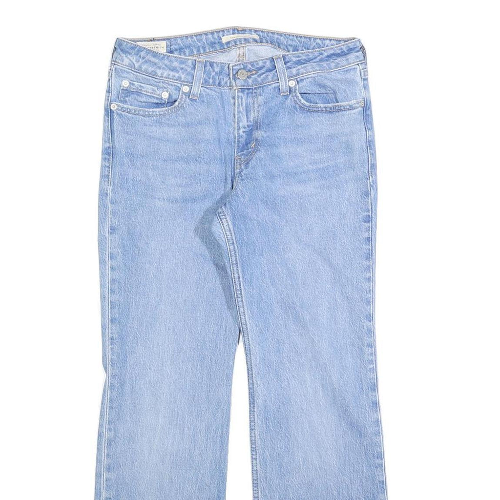 LEVI'S Womens Jeans Blue Regular Straight Denim Medium W28 L28 Classic Fit