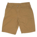 DICKIES Mens Shorts Beige Casual Cotton Blend L W34 Workwear Utility Pocket