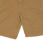 DICKIES Mens Shorts Beige Casual Cotton Blend L W34 Workwear Utility Pocket