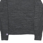 CHAMPION Mens Grey Sweatshirt Crew Neck L Cotton Blend Pullover Casual