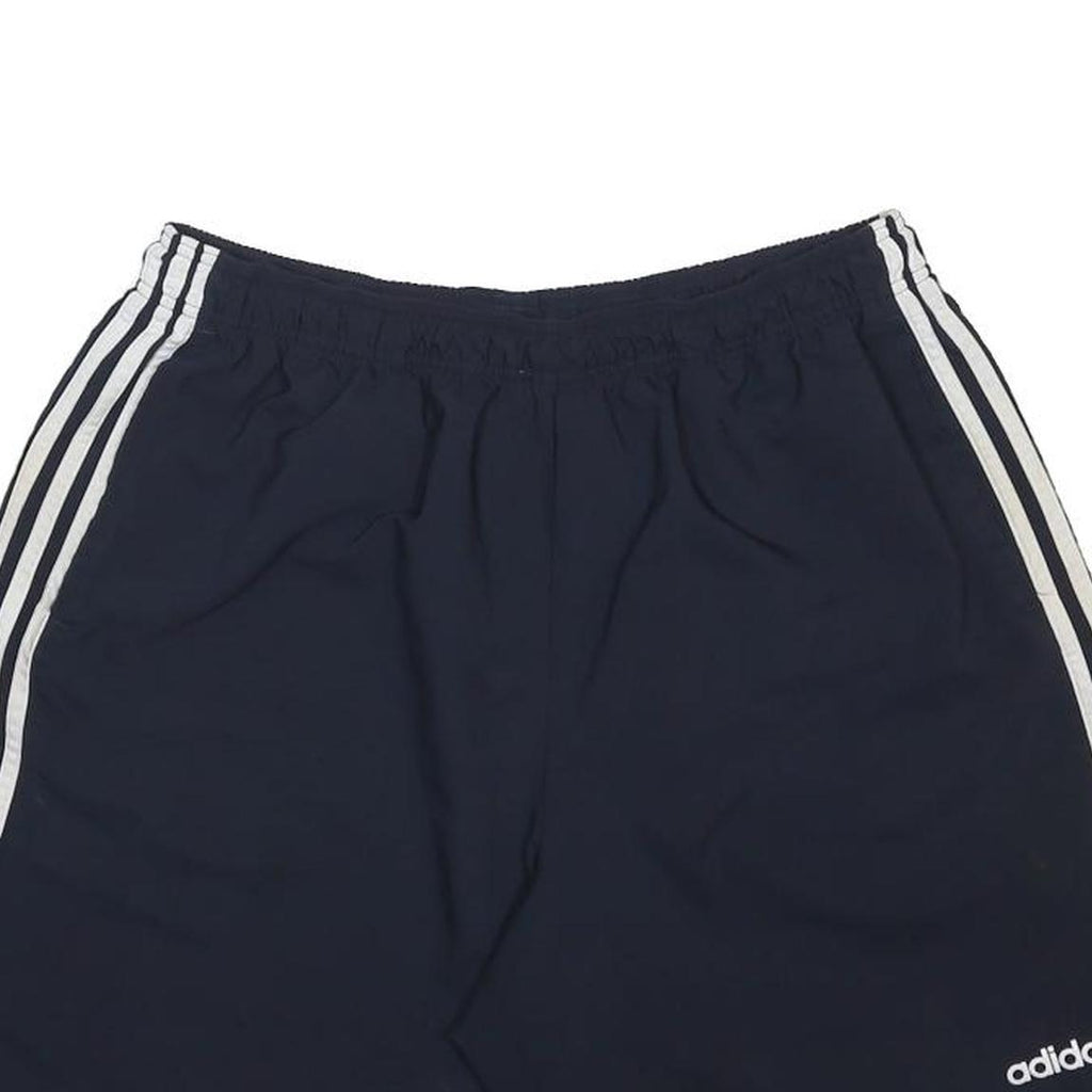 ADIDAS Mens Shorts Navy Blue Casual XL W30 Sportswear Polyester Drawstring