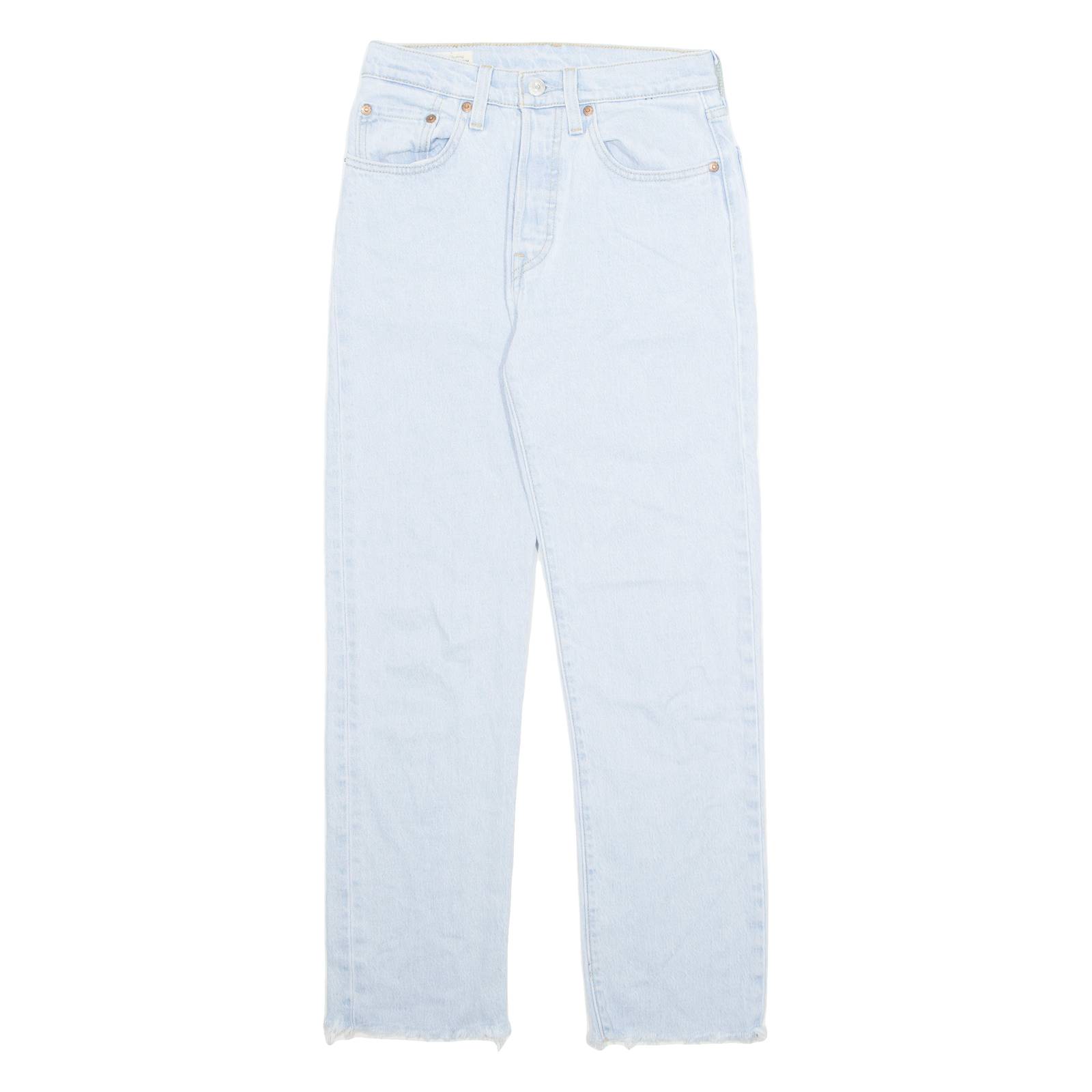 LEVI'S 501 BIG E Jeans Womens Blue Regular Straight W26 L27