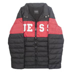GUESS Mens Puffer Coat Black S