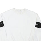CHAMPION Mens Black Pullover Crew Neck Sweatshirt L Regular Fit Jersey Polyester