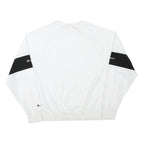 CHAMPION Mens Black Pullover Crew Neck Sweatshirt L Regular Fit Jersey Polyester