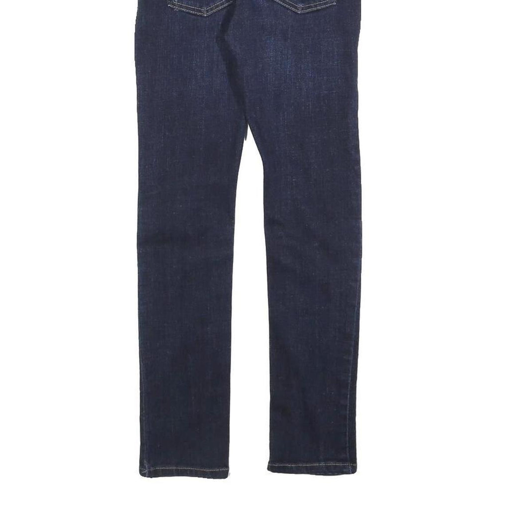 LEVI'S 519 Boys Slim Jeans Dark Denim Cotton Blend W27 L27 Stylish Stretch Fit