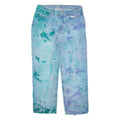 BASS Customised Mens Jeans Blue Relaxed Straight W32 L28