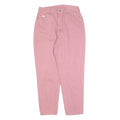 LEE Womens Pink Regular Fit Straight Denim Jeans W29 L28 Casual Cotton Blend