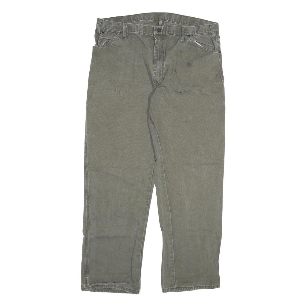 DICKIES Mens Regular Fit Straight Leg Denim Cotton Blend Workwear W40 L33