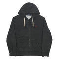 POLO RALPH LAUREN Mens Black Full Zip Hoodie L Cotton Blend Sweatshirt