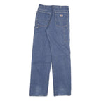 DICKIES Mens Blue Regular Fit Straight Denim Jeans W28 L32 Workwear Style