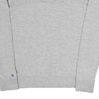 CHAMPION Mens Grey Crew Neck S Logo Sweatshirt Cotton Blend Casual Pullover