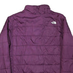 THE NORTH FACE Womens Purple Jacket L Polyester Blend Zip Lightweight Outdoor