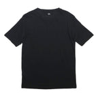 CALVIN KLEIN Mens Black S Short Sleeve Crew Neck Graphic T-Shirt Cotton Blend