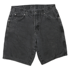 DICKIES Womens Shorts Black Casual Denim M W32 Everyday Wear