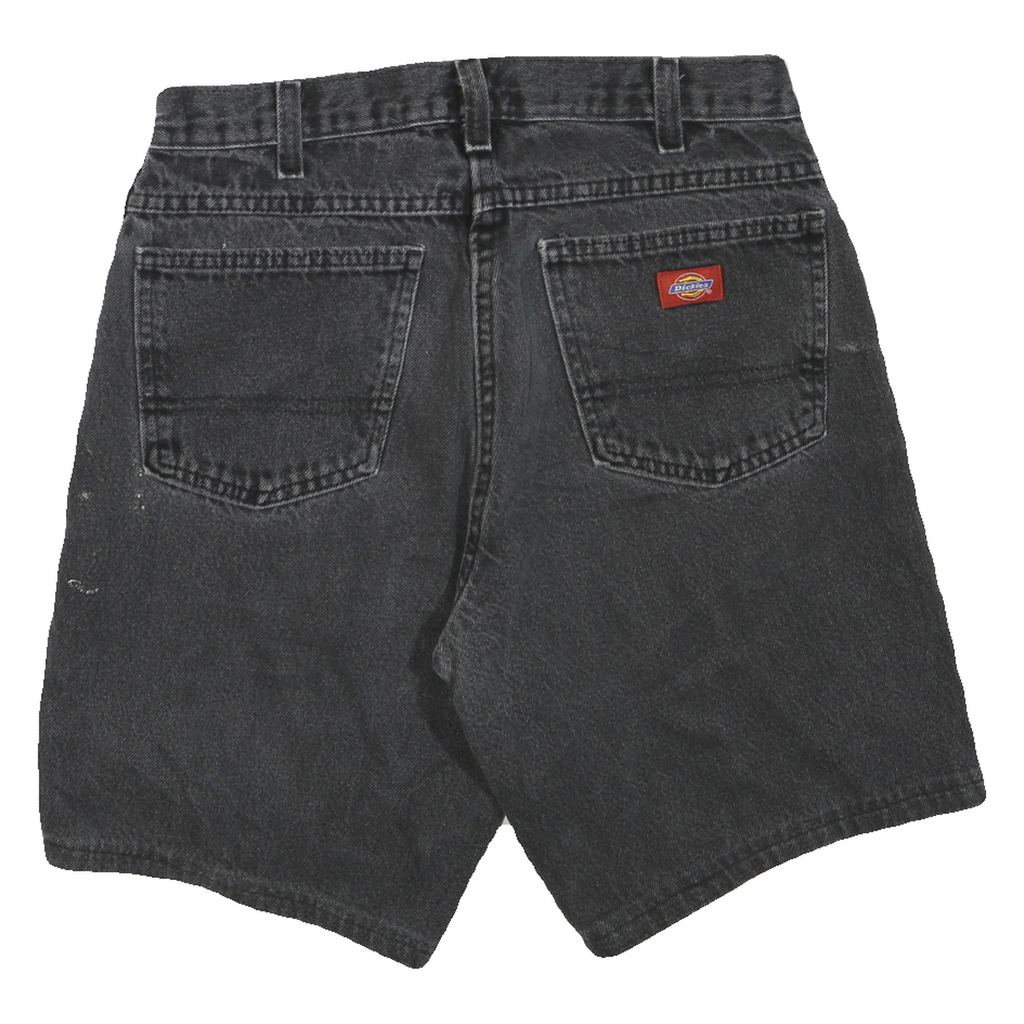 DICKIES Womens Shorts Black Casual Denim M W32 Everyday Wear
