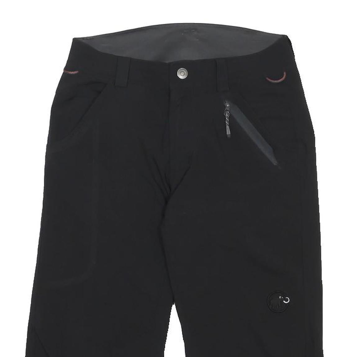 MAMMUT Mens Shorts Black Casual Synthetic M W28 Outdoor Sportswear