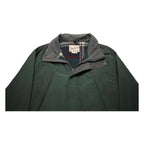 WOOLRICH Mens Green Cotton Blend Jacket L Outerwear Zip Pocket Casual Classic
