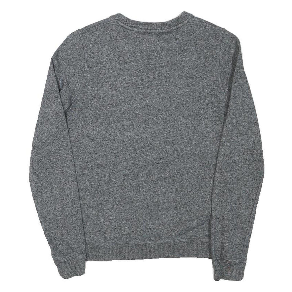 KENZO Mens Grey Cotton Blend Crew Neck XS Embroidered Tiger Sweatshirt