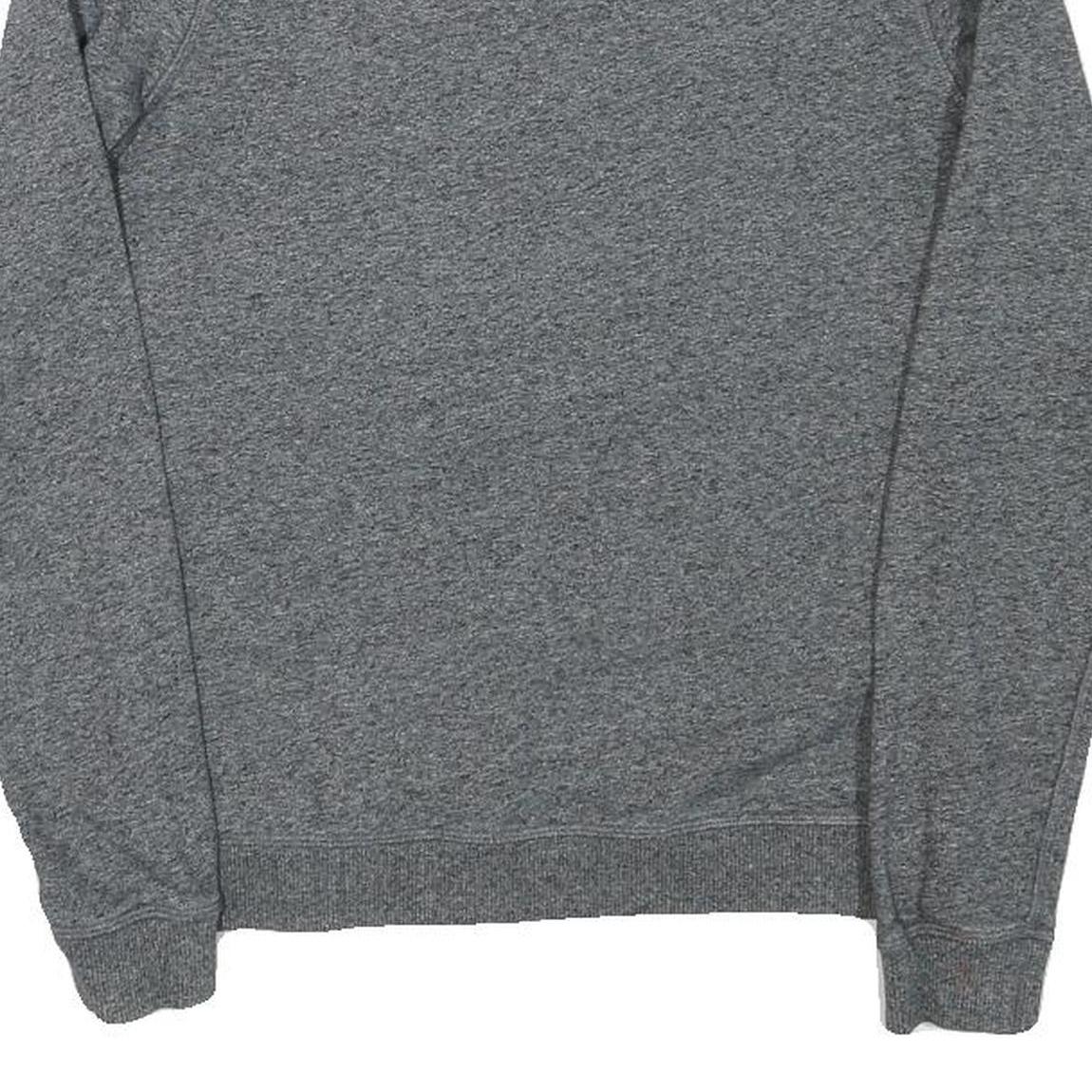 KENZO Mens Grey Cotton Blend Crew Neck XS Embroidered Tiger Sweatshirt