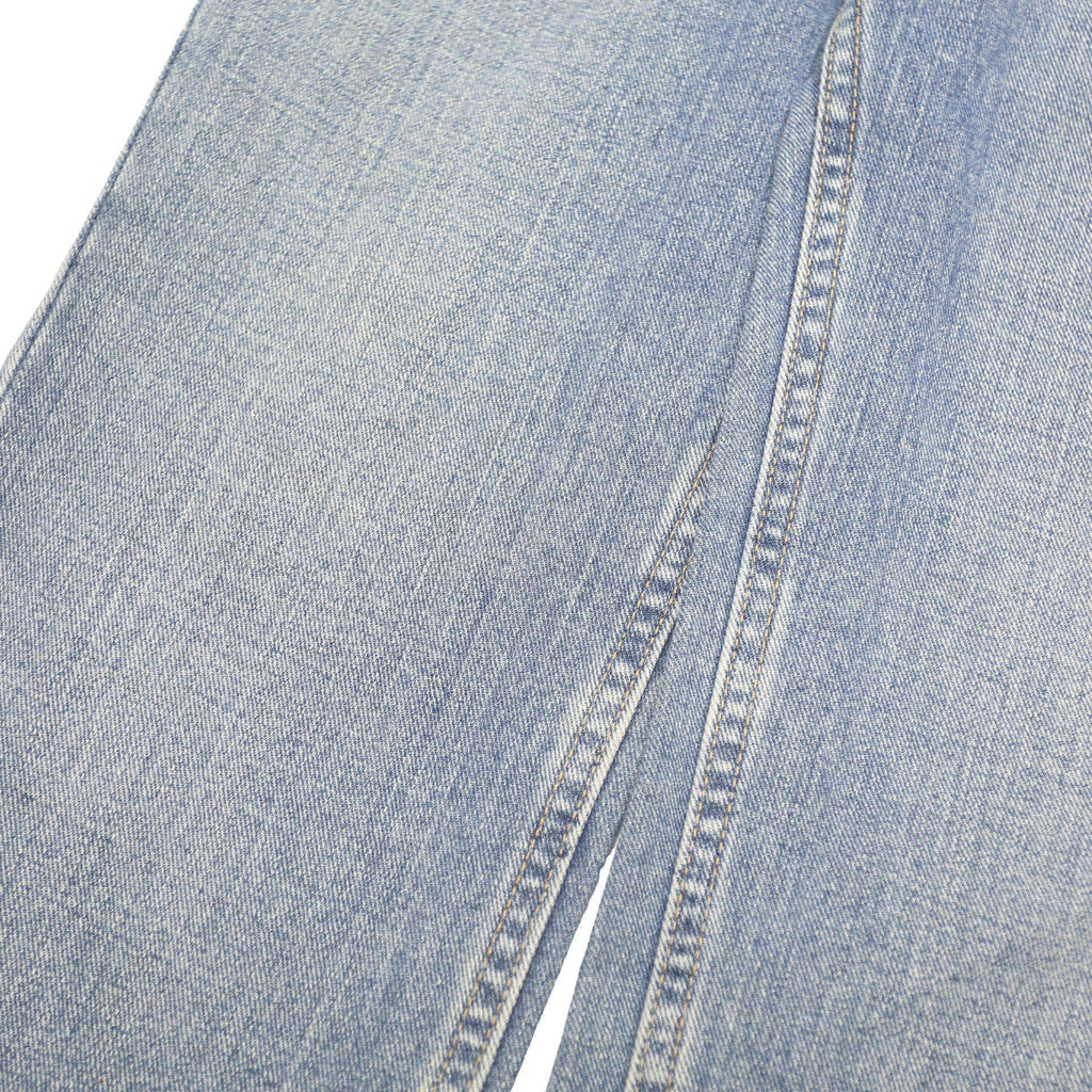 LEE Boys Regular Fit Blue Denim Jeans Cotton Blend W28 L28 Button Closure