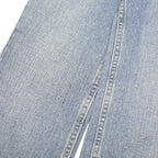 LEE Boys Regular Fit Blue Denim Jeans Cotton Blend W28 L28 Button Closure